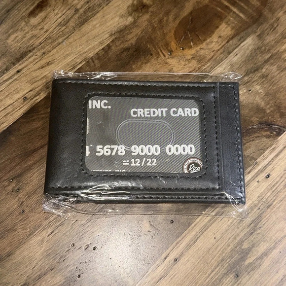 💥NWT UT university of tennessee volunteers vols men black wallet - Picture 4 of 5